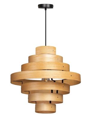 Hanglamp Oaknut 7 rings