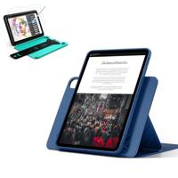 iPad Air 11" (M4) 2026 Bundle Shift Magnetic Case & Armorite® Paper-Feel Protection - Navy Blue