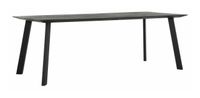 DTP Home Eettafel 'Shape' Teakhout, 225 x 100cm, kleur Zwart