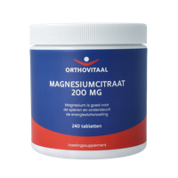 Magnesium citraat 200mg 240 Tabletten