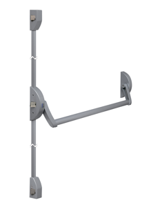 Lips FLAR101Z Paniekopener Freedom Line Model R | met duwstang | 2 - 3 sluitpunten zijwaarts met nachtschootblokkering | 910mm kleur