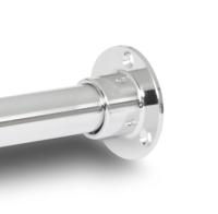 Flens verchroomd Ø25 mm - per stuk