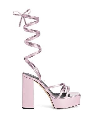 Giuseppe Zanotti sandales Flavienne 120 mm à plateforme - Rose
