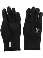 Arc'teryx gants Venta à logo brodé - Noir