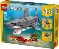 LEGO® Creator 31381 Wilde Haai met Schatkist
