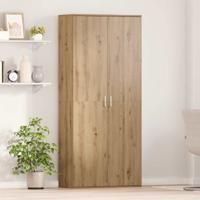 Hoogbord Artisan Eiken 80x35x180 cm Geengineerd Hout