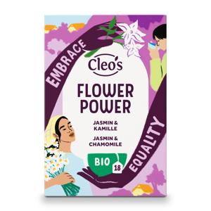 Cleo&apos;s Flower power bio
