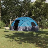 Tent met dak met luchtopening Blauw Large Polyester en glasvezel