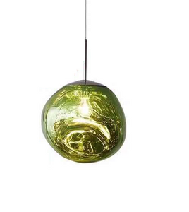 NJOY hanglamp glas 36cm groen