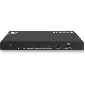 ACT 4K HDMI splitter. 1 in 4 out. EDID ondersteuning