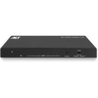 ACT 4K HDMI splitter. 1 in 4 out. EDID ondersteuning ACT 4K HDMI splitter. 1 in 4 out. EDID ondersteuning