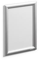 Durable clicklijst, ft A4, met zilver frame