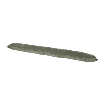 Tochtstopper velours - groen - 90x9 cm