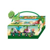 Puzzeltrein en Voorleesboek Dino's