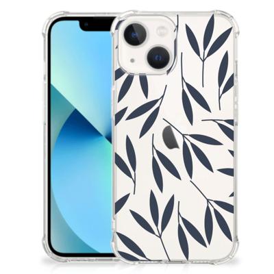 iPhone 13 mini Case Leaves Blue iPhone 13 mini Case Leaves Blue