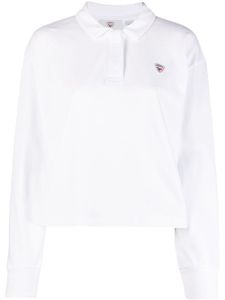 Rossignol polo à coupe crop - Blanc