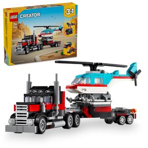 LEGO Creator 3-in-1 truck met helikopter 31146