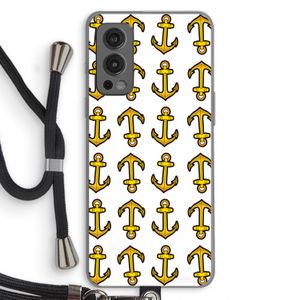 Musketon Anchor: OnePlus Nord 2 5G Transparant Hoesje met koord