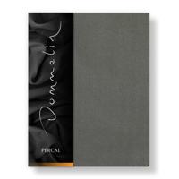 Dommelin Dommelin Hoeslaken Uni Percal 200TC 554 Leisteengrijs 140x200/30