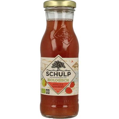 Schulp Appel & aardbeisap bio