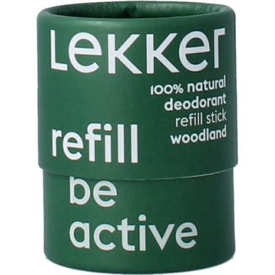 Lekker Company deodorant refill be active