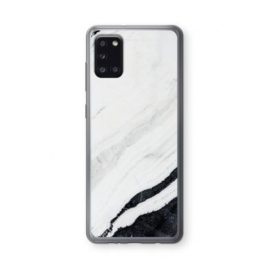Elegante marmer: Samsung Galaxy A31 Transparant Hoesje