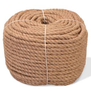 Touw 100% jute 12 mm 100 m