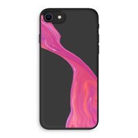 Paarse stroom: iPhone SE 2020 Biologisch afbreekbaar hoesje
