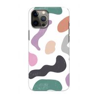 Memphis Shapes: Volledig geprint iPhone 12 Hoesje