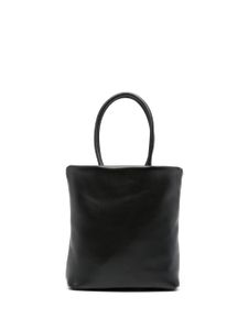 Fabiana Filippi mini sac à main en cuir lisse - Noir