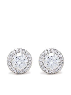 Swarovski puces d'oreilles Una - Blanc