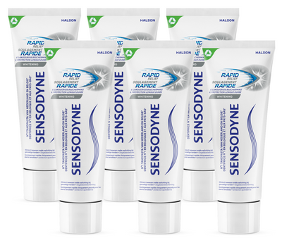 Sensodyne Rapid Relief Whitening Tandpasta voor gevoelige tanden