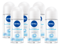 Nivea Fresh Natural Roll-on Voordeelverpakking - thumbnail