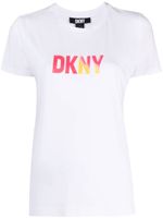 DKNY t-shirt à logo imprimé - Blanc