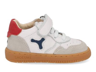 ShoesMe BN25S012-B white grey red multi rood maat 19