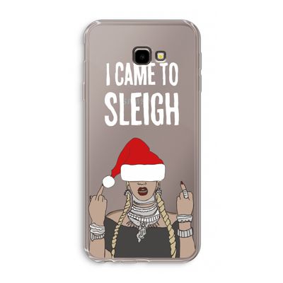 Came To Sleigh: Samsung Galaxy J4 Plus Transparant Hoesje