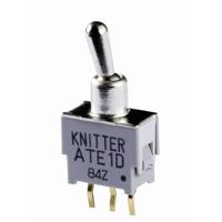 Knitter-Switch ATE 2D ATE 2D Tuimelschakelaar 48 V DC/AC 0.05 A 2x aan/aan Continu 1 stuk(s)