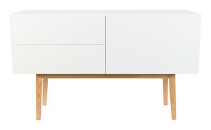Zuiver Dressoir 'High on Wood' 120cm, kleur Glossy White
