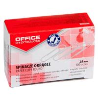 OFFICE products papierklemmen, 25 mm, gegalvaniseerd, doos van 100 stuks