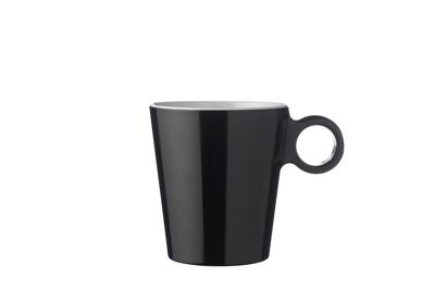 Rosti mepal Mok Flow Drinkbeker zwart 160 ml