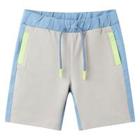 VidaXL Kindershort met trekkoord 128 blauw