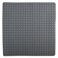 MSV Douche|bad anti-slip mat badkamer - rubber - grijs - 54 x 54 cm