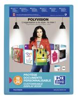 Showalbum oxford polyvision a4 20tas pp blauw