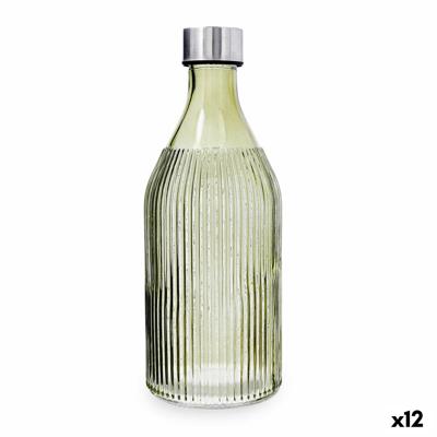 Waterfles Quid Maison Groen Glas 1 L (12 Stuks)