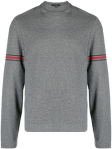 Gucci t-shirt à détails rayés - Gris