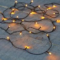 Kerstverlichting premium - 40 led lampjes - warm wit - 400 cm - lichtsnoer
