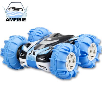 Exost 360 op afstandbestuurbare AquaCross Amfibie stuntauto - 1:18