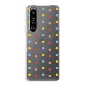 Bollen: Sony Xperia 1 III Transparant Hoesje