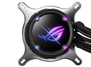 ASUS ROG STRIX LC II 360 ARGB koelsysteem voor computers Processor Alles-in-één vloeistofkoeler 12 cm Zwart