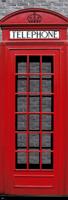 Poster London Phone Box 53x158cm